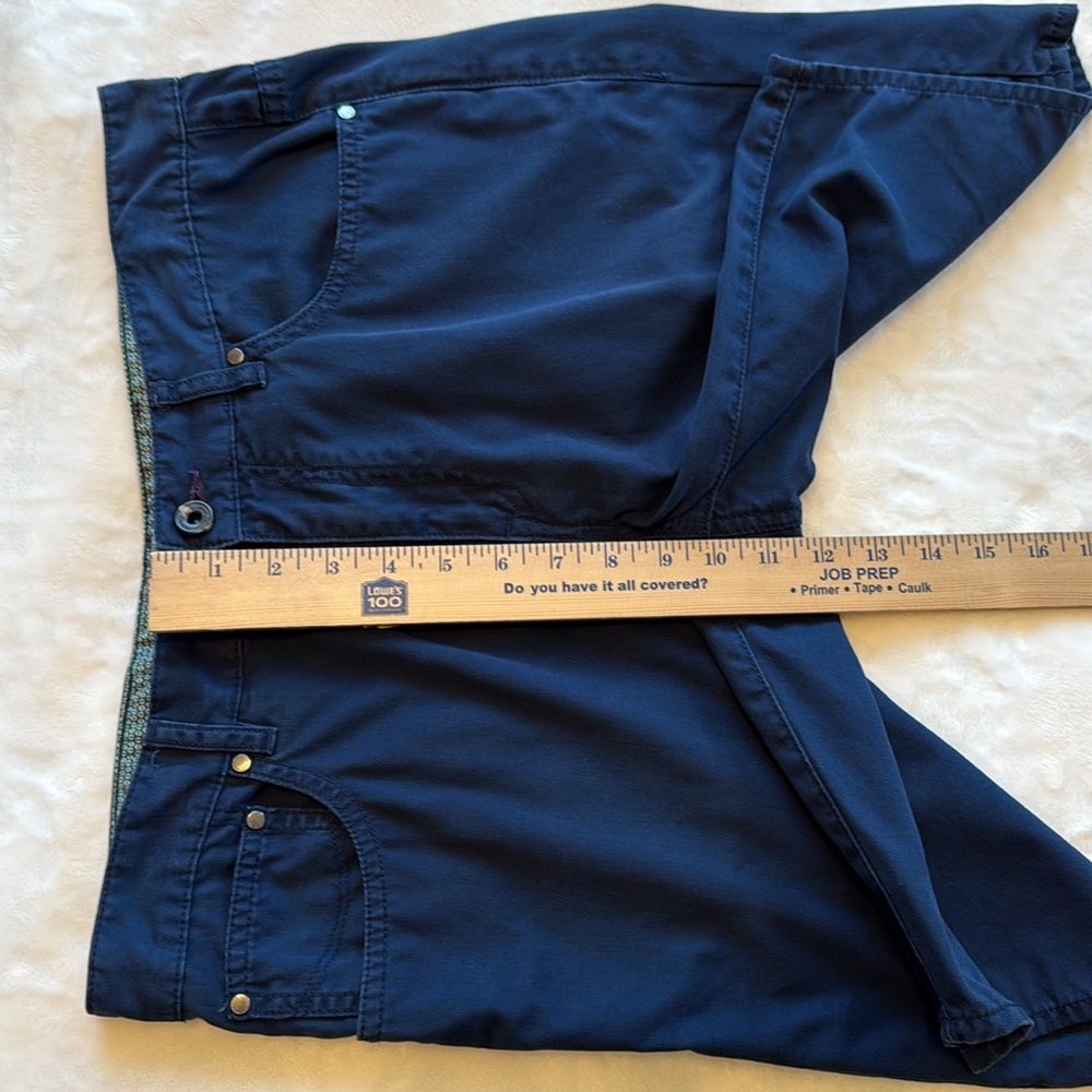 Ted Baker Men’s 5 Pocket Cotton Blue Shorts - Picture 12 of 13